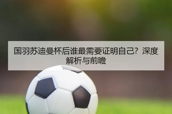 国羽苏迪曼杯后谁最需要证明自己？深度解析与前瞻
